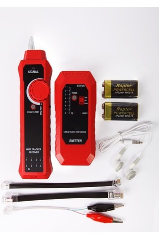 Vc-806b Kablo Bulucu Kablo Test Cihazı Bilibili Wire Tracker Çantalı