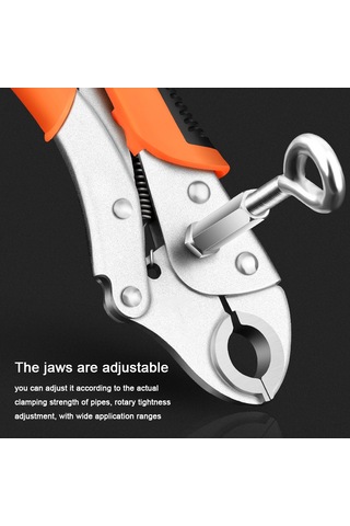 Kosona Yerden Isıtma Boru Pensesi - 4/6 Parça Evrensel, Kaymaz Tutamaklı, Dayanıklı Çelik