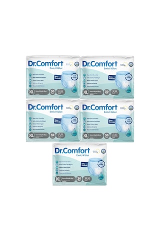Dr.comfort Hasta Bezi Yetişkin Emici Külot Xl 5pk 30 XL