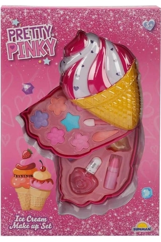 Nessiworld 2595 Dondurma Şekilli 2 Katlı Makyaj Güzellik Seti