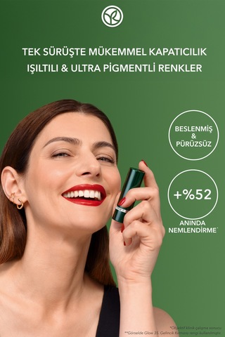 Yves Rocher Rouge Botanique Ultra Renkli Nemlendirici Saten Ruj - 200. Pembe Mercan -vegan-3.5g 200 Pembe Mercan