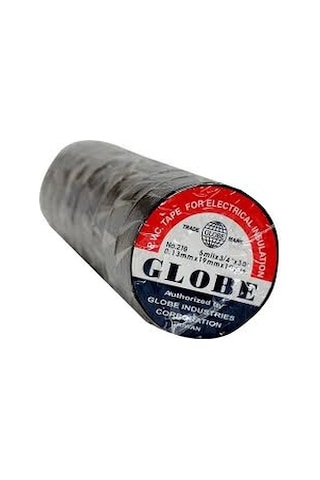 Globe Siyah İzole Bant 50 Adet 5 Paket Elektrik Bantı