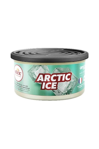 Elix Organik Metal Kutuda Doğal Liflere Emdirilmiş Özel Aromalı Koku - Arktik Buz