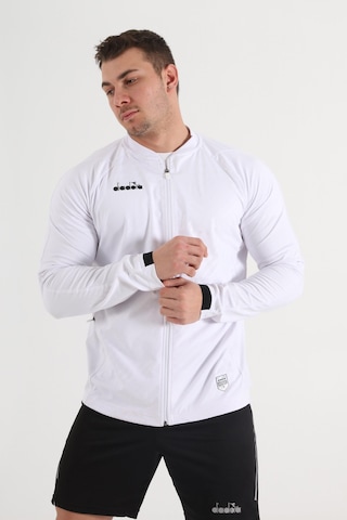 Diadora Elite Kamp Eşofmanı Tek Üst Beyaz