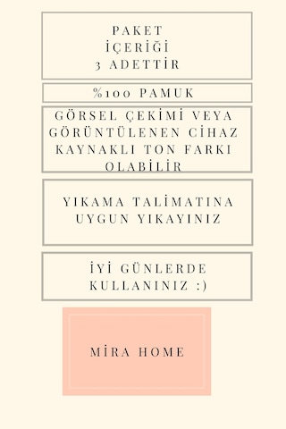 3 Lü Banyo Ayak Havlusu %100 Pamuklu 50x70 Cm Nice Antrasit