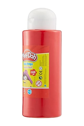 Play-doh Guaj Boya 500 Ml. Kırmızı Renkli