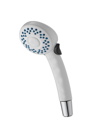 Delta Faucet Tek Püskürtme El Tipi Duş Başlığı, Beyaz 59462-whb-pk
