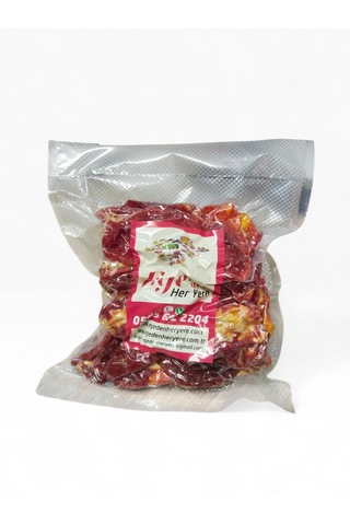 Vakumlu Doğal Kurutulmuş Etli Domates Kurusu 250 Gr.