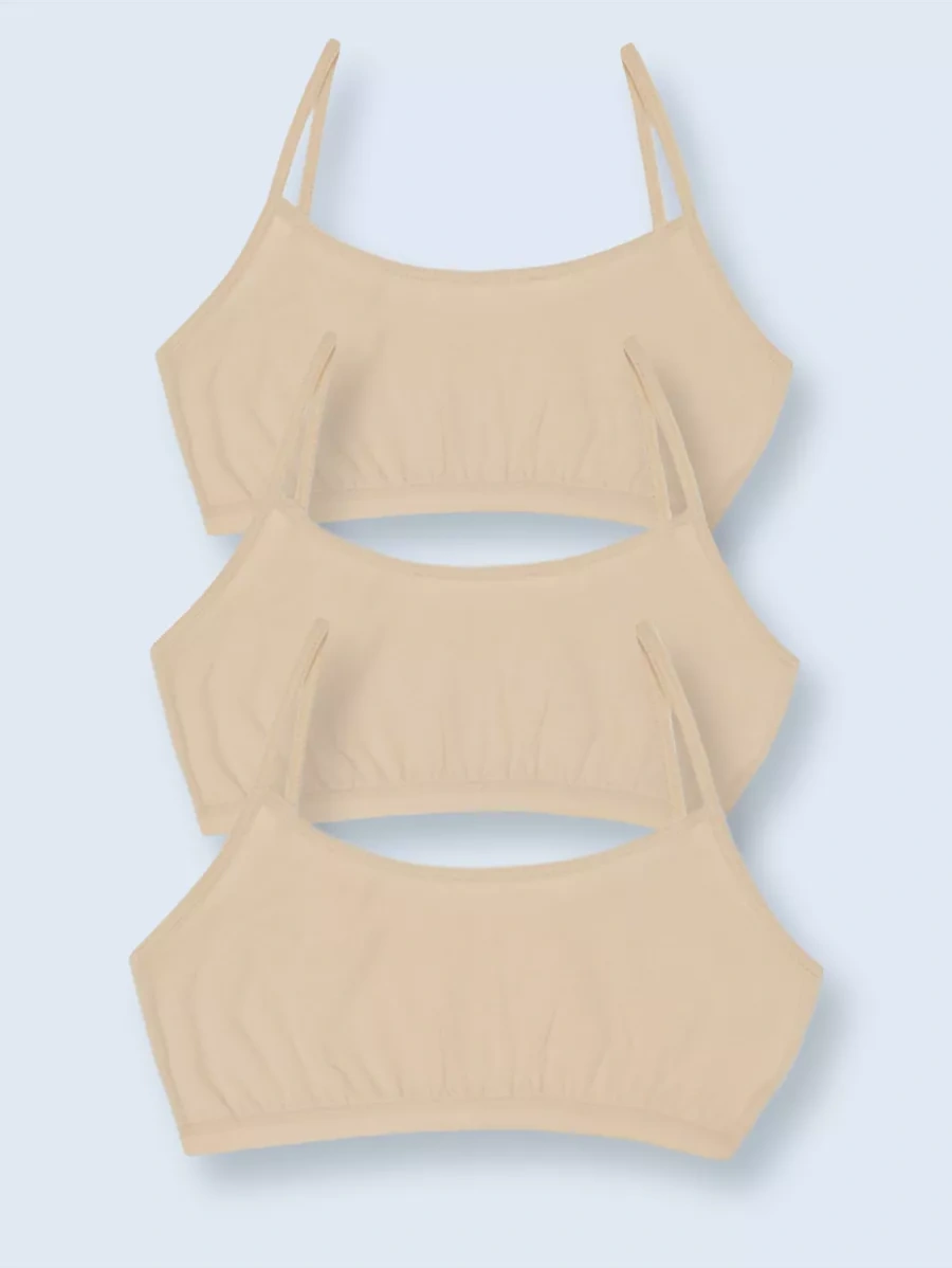 Donella Gençler İçin 3 Parçalı İç Giyim Üstleri Seti 183514401 Bej