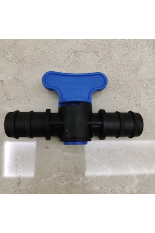 Damlama Sulama Plastik Küresel Mini Vana 50 Adet 20 Mm Kurt Ağzı