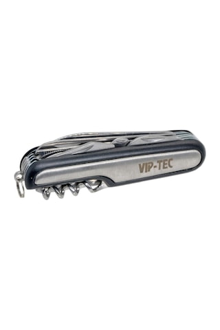 Viptec Vt875192 11 Fonksiyonlu Çok Amaçlı Kamp Çakı Gri