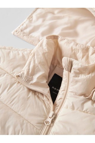 Name It Nkfmarble Unisex Çocuk Şişme Mont 13241672 Ekru