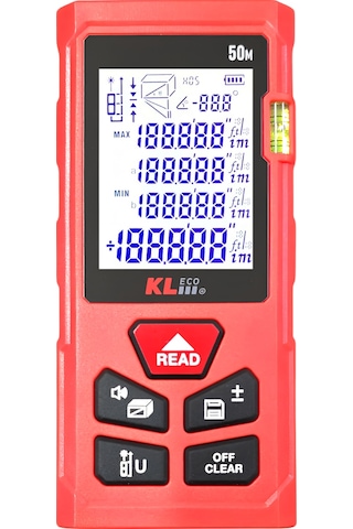 Kleco Ke50lm 50 Metre Lazer Mesafe Ölçer/lazer Metre