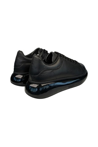 Twingold Kişiselleştirilebilir Kalın Ortopedik Tabanlı Mcquen Sneaker Spor Ayakkabı - Siyah Çok Renkli