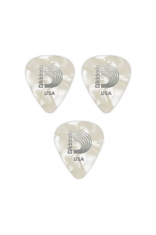 1cap6wh Gitar Penası 3 Adet 1 Mm. Heavy Beyaz