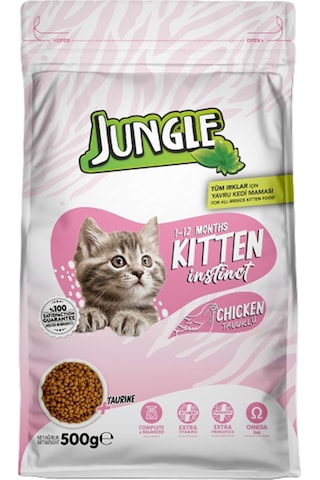 500 Gr Kuru Kedi Maması Yavru Tavuklu 3'lü