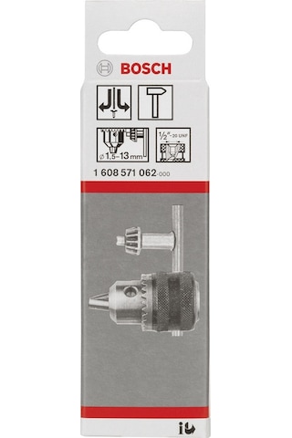Bosch 1608571062 Anahtarlı Mandren 1.5-13 MM