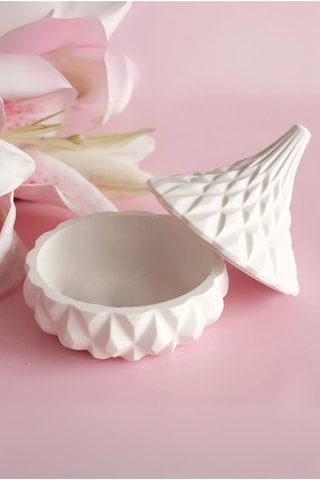 Lalezen Home Şirin Şık Dekoratif Mini Beton Kutu