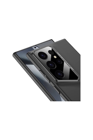 Samsung Galaxy S24 Ultra Uyumlu Kılıf Ultra İnce Kamera Korumalı Sert Rubber Safety Telefon Kılıfı