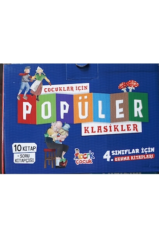 Masalllar Popüler Klasikler 4.sınıflar İçin 10 Kitaplı Set