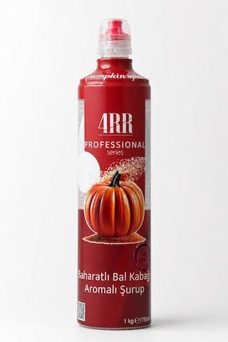 4rr Baharatlı Balkabağı Aromalı Kahve & Kokteyl & İçecek Şurubu 750 Ml Diğer