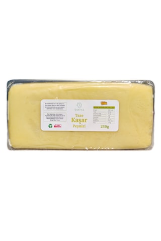%100 Doğal Taze Kaşar Peyniri 250 Gr