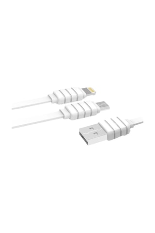 Mey İthalat S56 2in1 Lightning-micro Usb Kablo 1.2m 2.1a