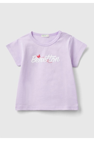 United Colors of Benetton Yenidoğan Kız Tshirt 3ı1xa1052 Açık Pembe
