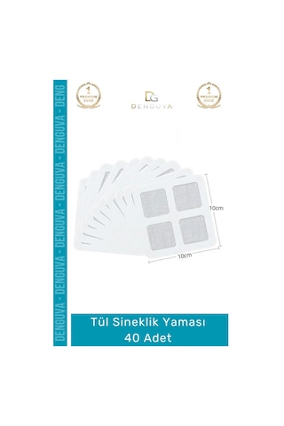 Sineklikyaması Ekonomik Pratik Dayanıklı Yapışkanlı Tamir Filesi Kapı Onarım Seti Tül Sineklik Yama