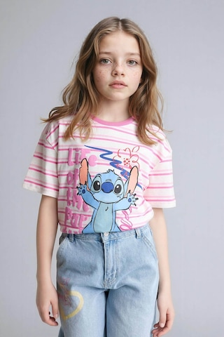 Defacto 26y801002498 Ekru Kız Çocuk T-shirt G8190a8/er105 Ekru