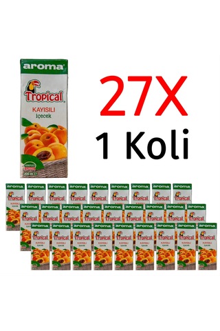 Aroma Tropical Kayısılı İçecek 200 Ml X 27 Adet