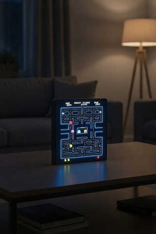 Pac-man Tasarımlı Dekoratif Aydınlatma 21x19cm 603-1