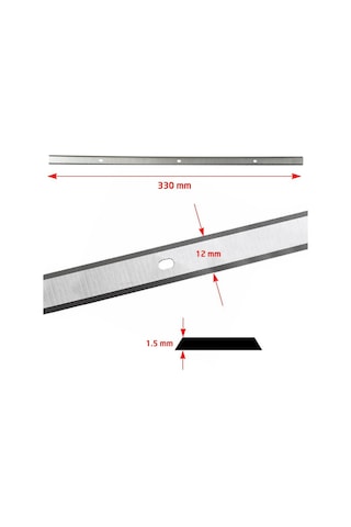 Scheppach 7902200607 İkili Planya Bıçağı Seti Plm1800 İçin