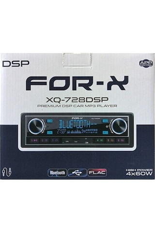 Garaj Dünyası For-x Xq-728dsp 4 Amfi Çıkışlı Profesyonel Yeni Ser