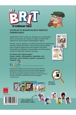 Mr Brit Ve Kaybolan Tablo Bulmacalarla İngilizce 1