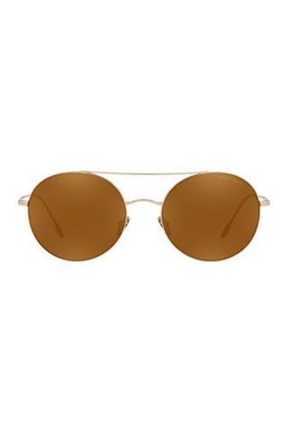 Gıorgıo Armani Ga6050 30136h Oval Aynalı Güneş Gözlüğü