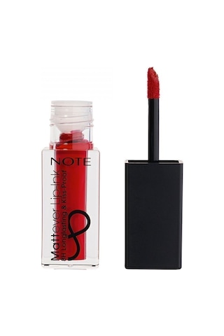 Note Cosmetique Mattever Lip-Ink Mat ve Kalıcı Likit Ruj 14 Unpredictable Red - Kırmızı
