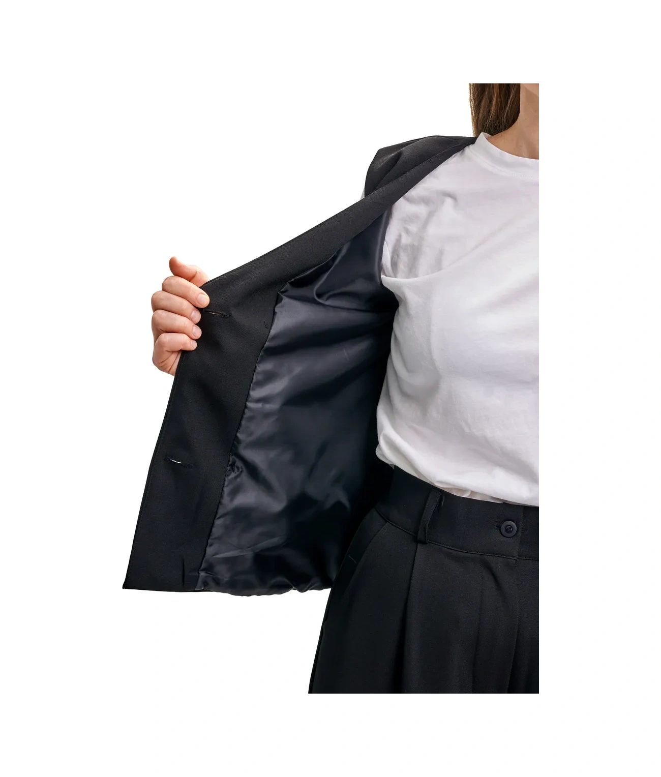 Sinaa Moda Okul Kostüm Yeleği İç Astarlı 428965619 Siyah