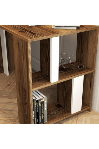 Variant Variant Lima Çalışma Masası - Ceviz / Beyaz Ceviz