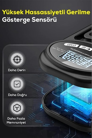 Dijital El Dinamometresi Kavrama Gücü Ölçüm Cihazı Lcd Ekranlı,