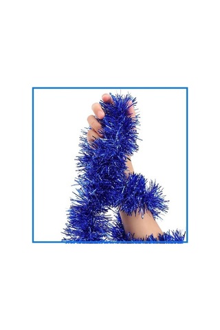 Simli Parti Süsü 2 Metre Mavi-9064301290844hkn STANDART