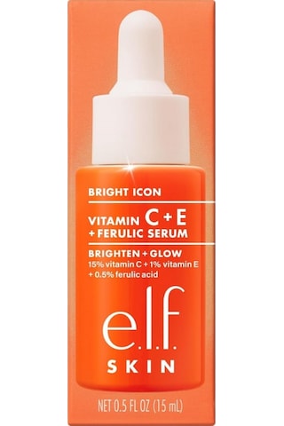 E.l.f. E.l.f Bright Icon Mini Serum 15ml, Vitamin C + E İle Parlaklık Veren Yüz Bakımı