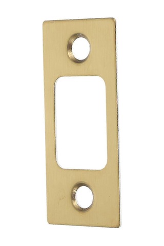 Kapı Mandalı Çarpma Plakası Ahşap Kapı Montajı Aşınmaya Dayanıklı Dikdörtgen Şekil 1 Paket