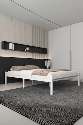 Aksviva Felix Çift Kişilik Ferforje Metal Karyola