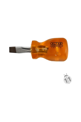 Altaş Düz Tornavida Topaç 1538 8x25 MM CrV Profesyonel N1115232