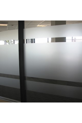 A Kalite Kumlama Buzlu Cam Folyosu 130 Micron