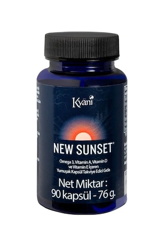 Kyani New Sunset Omega3 90 Kapsül
