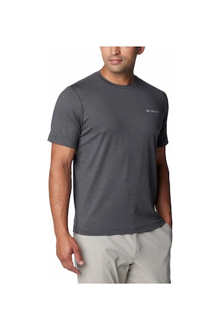 Columbia Tech Trail Crew Neck Iı Erkek Tişört C-colao5545e50011 Gri