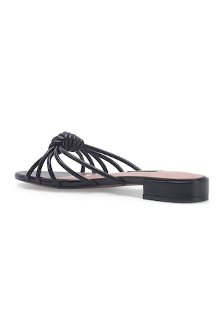 Nine West Seaney 3fx Siyah Kadın Düz Terlik Siyah