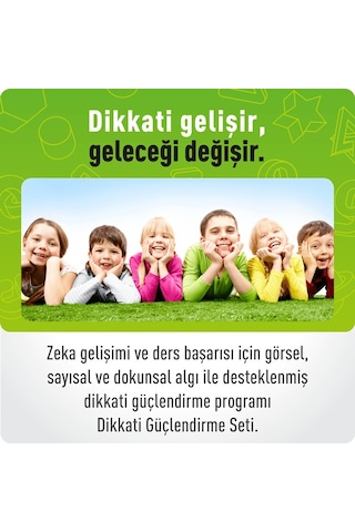 Yeni Neuro-Via Sistemi İle Dikkati Güçlendirme Seti 10 Yaş - Osman Abalı - Adeda